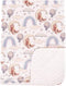Top Tots Deluxe Minky Baby Blanket - Moon Bears, 40 x 29 Inch White...