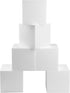 Silverlake Craft Foam Cubes - American-Made Hard Foam - 6-Pack 5x5x5" EPS Blocks for Professional Modeling & Projects...