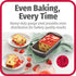 GoodCook Set of 2 Medium 8" x 4" Nonstick Steel Bread Loaf Pans, Gray (4244)...