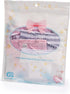 JC Toys Baby Doll Washable and Reusable Eco Diapers 4 Pack Fits Dolls 14 to 18 inch in Pink/White/Grey...