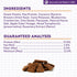 PlantWise Sweet Potato & Berries Vegan Bars Dog Treats - Plant Based Dog Snacks - 5oz/1 Pack...