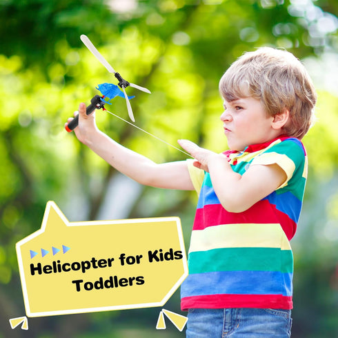 12 Pack Flying Toy Hand Helicopter Flying Planes Toys Plastic Flying Helicopter Airplane Toys for Kids Outdoor Party Favors Classroom Prizes Birth...