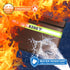 Upgraded Fireproof Document Bag Waterproof Fireproof Bag with Zipper,9 Layers of Heat Insulated Materials,6200°F Fireproof Money Bag for Cash,Valu...
