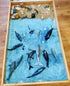Sharks Figures Sea Animals Whale Toys Set Ocean Animal Action Figures, Great for Kids Bath Toys, Beach Toys, Cake Topper and Party Favors, Gifts, ...