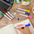 Fumete 12 Sets Inspirational Quotes Thumbs up Pens Set Employee Appreciation Gifts Bulk Cute Motivational Pens Thank You Gift Pen with Keychains a...
