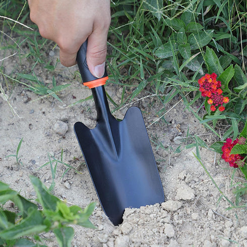 Garden Trowel Hand Shovel Heavy Duty Gardening Hand Trowel with Ergonomic Grip Rust Resistant Garden Tools Small Spade for Planting Transplanting,...