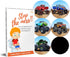 Potty Training Seat Magic Sticker | Monster Truck Potty Training Toilet Color Changing Sticker | 5 Pack Toilet targets with FREE potty e book | Us...