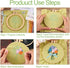 Spritewelry 3 Sets Embroidery Start Kit for Beginners Stamped Cross Stitch Sets with Pattern and Instructions with Embroidery Hoops Threads Needle...