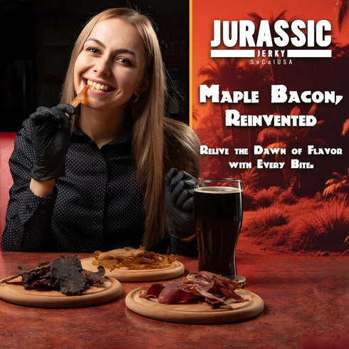 Carnivore Candy Old Fashioned Maple Bacon Jerky (1) 2oz bag...