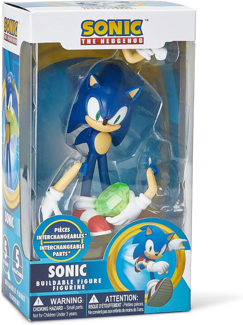 Sonic The Hedgehog Action Figure Toy – Sonic The Hedgehog figure with Tails, Knuckles, Amy Rose, and Shadow figure. 4 inch Action Figures - Sonic ...