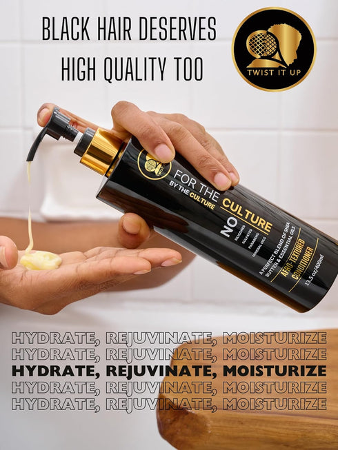 Twist It Up Curly hair conditioner with 20 natural ingredients, sulfate free conditioner for curly hair or Afro-textured hair, wavy hair condition...