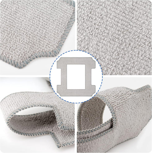 8 PCS Washable Mop Cloths Cleaning Rag for Ecovacs Winbot W1/W1 Pro Window Vacuum Cleaner Robot Replacement...