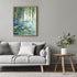Posterizer 1 pcs-oil painting style-ethereal water lily pont-classics inspired 2-Landscape & Nature Art-Vintage Art-Gift for Art Lovers- unframed ...