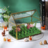 28 Pcs Model Trees Fake Miniature Trees Diorama Supplies Model Scenery Supplies Miniature Garden Accessories with Faux Moss Snow Leaves Decor for ...