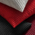 MIULEE Pack of 2 Corduroy Pillow Covers Soft Soild Striped Throw Pillow Covers Set Decorative Square Cushion Cases Pillowcases for Cushion Couch S...