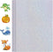 Holographic Sticker Paper, 24 Sheets Transparent Holographic Laminate Vinyl Sheets Self Adhesive, Clear Overlay Lamination Sticker Film for Sticke...