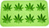 Fairly Odd Novelties Cannabis Marijuana Pot Leaf Shape Stoner Ice Cube Tray Mold Novelty Gag Gift, One Size, Green...