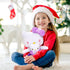 Kitty Plush Toy - 13.4 Inch Cartoon Kitten Mommy Plush with a Baby Plush Stuffed Animal Plush Pillow Birthday Gift for Kids Girls for Children's R...