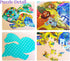 Puzzles for Kids Ages 4-6-8,120 Piece Jigsaw Puzzles Rabbit Shaped Learning Educational Toys Gifts for Boys Girl Age 4 5 6 8 Birthday Party Favors...