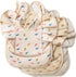 3pcs Mess-Proof Baby Apron for Feeding Eating, Food Bibs with Catcher, Unicorn Rainbows Adjustable Waterproof Apron Mess Proof Bibs for Babies Tod...