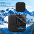 PCTC Hero11 Black Mini Screen Protector for GoPro Hero11 Black Mini, Ultra Clear 9H Hardness Tempered Glass Lens Protector + Lens cap Cover for Go...