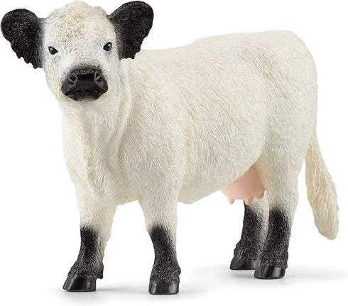 Schleich Farm World Realistic Galloway Cow Figurine - Highly Detailed and Durable Farm Animal Toy, Fun and Educational Play for Boys and Girls, Gi...