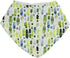 Baby Bib for Drooling and Teething with Pacifier or Teething Toy Attachment - Green and Bear It...