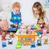 32Pcs Mini Plush Animals Toy Set Assortment Bulk Stuffed Keychain Party Favors for Kids Small Animals Decorations Toys Easter Carnival Prizes Chri...