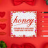 Hygge Games Honey - Everything You´ve Always Wanted to Know About Your Partner - Fun Conversation for Couples, red...