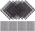 Lainrrew Plastic Mesh Screen for Plant Pots - 50 Pcs, Black, Outdoor...