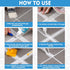 2 Pack Grout Paint Pen Kit - Fast Drying Grout Filler and Sealer for Bathroom, Kitchen Tile Joints and Gaps (White)...