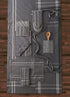 DII French Stripe, Kitchen Collection, Chef Apron, Chambray Gray...