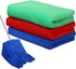 3 Pcs Extra Large Microfiber Cleaning Cloth 30" x 20" Washable Reusable Microfiber Towel Streak Free Lint Free Cloth for Cleaning Home Glass Offic...