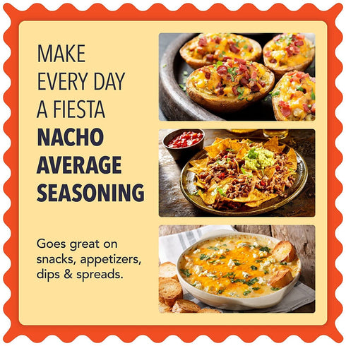 Nacho Cheese Seasoning - XL 6 oz Bag - Zested Mega Cheese Flavor in Every Bite - Gluten-Free and Nut-Free - Goes Great On Snacks, Appetizers, Dips...