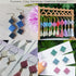 Puocaon Weave Knot Clay Cutters - 12 Pcs Clay Cutters for Polymer Clay Earrings Jewelry Making, Rattan Polymer Clay Cutters for Earrings, Boho Emb...