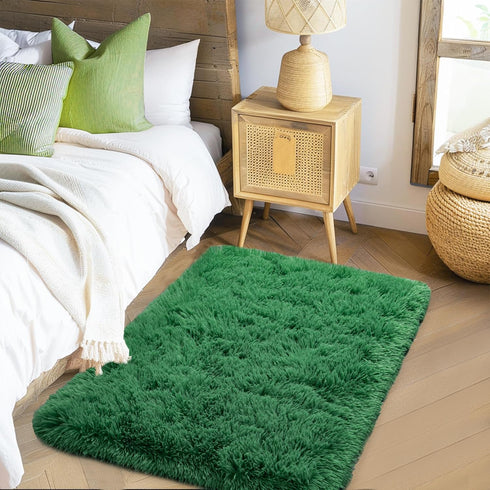 Small Rugs for Bedroom, 2x3 Fluffy Bedroom Rug, Soft Fuzzy Area Rug for Living Room Dorm, Non Slip Shag Rugs for Girls Boys Bedroom, Soft Kids Car...