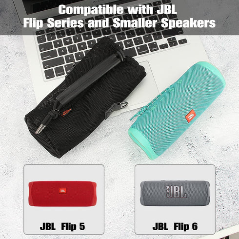Desing Wish Speaker Carrying Case Compatible with JBL Flip 5/ Flip 6 - Portable Bluetooth Speaker, Anti Scratch Flip5 Flip6 Protector Case Bag Cro...