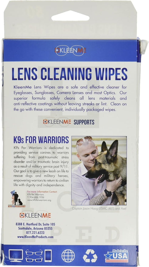 Lens Sunglasses Camera Computer Cleaning Wipes 80 Count Black 6080...
