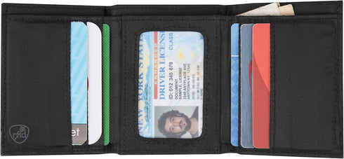 RFID Blocking Trifold Wallet...