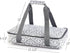 The Lakeside Collection Carrier for Casserole or Slow Cooker - Gray Damask Casserole...