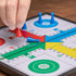 Yellow Mountain Imports Ludo Magnetic Folding Travel Board Game Set - 9.8 Inches - Portable Classic Strategy Game Set...