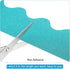 PATIKIL 3" x 1.08ft Bulletin Board Border, 60 Pack Scalloped Trim Strips Wall Decor for Locker Classroom Cork Poster Black Board White Chalkboard,...