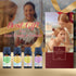 Natural Essential Oil Blend Set, 4 Pack, Essential Oil Blends for Massage, Suitable for Aromatherapy, Massage, Gifts, Hair Care (Jasmine&Rosemary&...