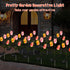 Tulips Solar Garden Lights,2 Pack Solar Tulips Lights Outdoor Garden Decor Warm White LED Solar Flower Lights Waterproof Solar Stake Lights for Ga...