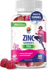 Zinc Gummies for Adults - Zinc Chewable Gummy for Immune Support - Powerful Natural Antioxidant Non-GMO Supplement for Children Men Woman Adults...
