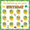 Jungle Theme Monkey Birthday Bulletin Board Set Classroom Happy Birthday Chart Cutouts Safari Decorations for Calendars Bulletin Boards Wall Presc...