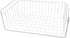 Southern Homewares 15-Inch Easy Install White Wire Under-Cabinet Hanging Basket Shelf Organizer – Storage Rack for Kitchen, Pantry, and Bathroom...