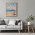 Posterizer 1 pcs- sea and beach themed oil painting style print 12-Landscape & Nature Art-Floral Botanical Art- Decor for Home & Office- unframed ...