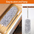 Dusters for Cleaning High Ceiling Fan, Newliton Microfiber Feather Duster with 30'' to 100'' Telescoping Extension Pole, Long Extendable Duster fo...