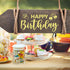 Xuniea 12 Piece Birthday Stencils - Happy Birthday Templates & Cake Candle Pattern for Drawing, Card Making & DIY Decor...
